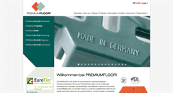 Desktop Screenshot of premium-flooring.de